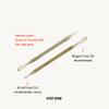 2024 Improved Blackhead Remover! Pimple Popper Needle Set (Pack of 2) | Stainless Steel| Pimple Extractor Blackhead Removal Tool for Blemish, Whitehead Popping | Lifetime Results view 2
