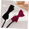 Beavorty 10pcs Bowknot Hair Bun Maker Elegant Vintage Bun Curler Tool for Hair for Women for Daily Wear Special Occasions view 2