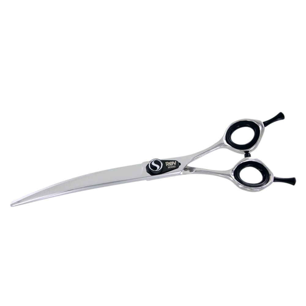 Sensei Shears Rev 7.5" Basic Reversible Curved Flat Line Shear With Dual Rr