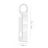 FOMIYES 2pcs Stainless Steel Beard Comb Professional Grooming Tool for Men for Travel Static Design for Easy Beard Shaping and Styling Valentine Day Father Day view 3