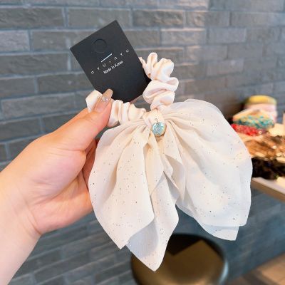 LaBdip Bow Hair Accessories, Women's Hair Art Bow Decoration, Ponytail Headband Headband Q105beigeapricotcolor