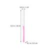 Beaupretty Stainless Steel Makeup Mixing Spatula Handle Cosmetic Stirring Tool for Foundation Nail Art Pigments Easy to Grip for Beauty Enthusiasts Professionals view 2