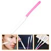 Beaupretty Stainless Steel Makeup Mixing Spatula Handle Cosmetic Stirring Tool for Foundation Nail Art Pigments Easy to Grip for Beauty Enthusiasts Professionals view 3