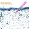 Beaupretty Stainless Steel Makeup Mixing Spatula Handle Cosmetic Stirring Tool for Foundation Nail Art Pigments Easy to Grip for Beauty Enthusiasts Professionals view 4