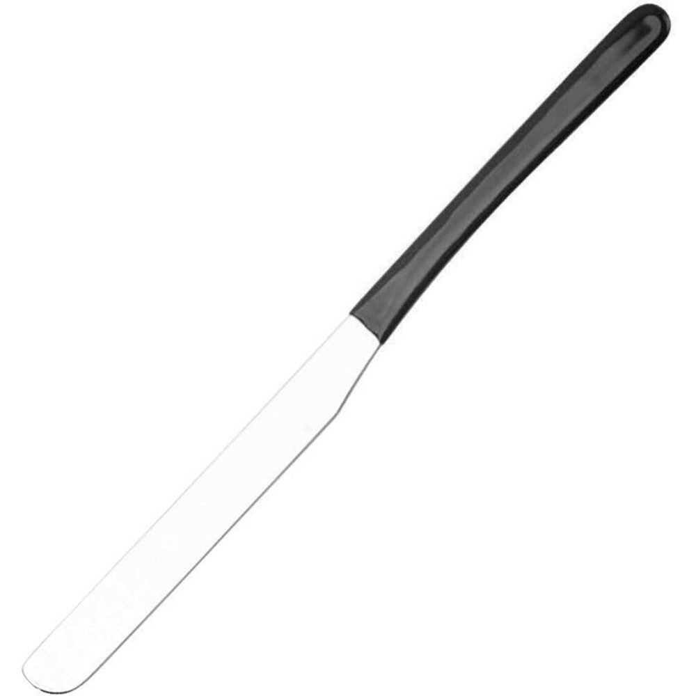 Beaupretty Stainless Steel Makeup Spatula Dual Cosmetic Mixing Tool for Foundation Blush Eye Shadow and Nail Polish Easy to Clean for Personal Use