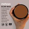 Mehron Scar Wax Special FX Modeling Putty | Moldable Soft Wax for Special FX | Made in the USA | SFX Makeup for Creating Fake Scars, Fake Wounds, Cosplay & Halloween Effects (40 g) (Medium) view 2