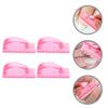 Beaupretty 4pcs Fingernail Cleaning Brush Nail Scrubbers for Fingernails and Toes Ergonomic Grip for Easy Use Gentle Bristles for Healthy Nails for Home and Salon view 2
