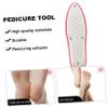 minkissy 2pcs Professional Stainless Steel Foot Scraper Tool for Pedicure Dead Skin File Washable Reusable Foot Care Scrubber Coarse Fine Grind view 2