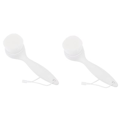 Beaupretty 2pcs Face Washing Cleansing Brush Soft Bristles Manual Facial Exfoliator for Deep Cleansing Gentle Face Scrubber Tool for Women for Skincare