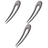 minkissy 3pcs Traditional Chinese Style Hair Stick Wood Hair Fork for Girls Bun Holder Accessories for Women Stick for Long view 1