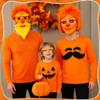 Go Ho Orange Face Paint,Waterproof Oil Based Eye Black Stick,Orange Face Body Paint for Starfire Festivals Halloween Cosplay SFX Pumpkin Makeup view 4