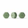 Cadence Travel Containers Basic Skincare Set - Magnetic Containers with Lids,Carry On Travel Essentials For Women/Men - 3 Small Capsules (0.56oz) - Cleanser, Moisturizer & Sun-Icon Labels - Eucalyptus view 1