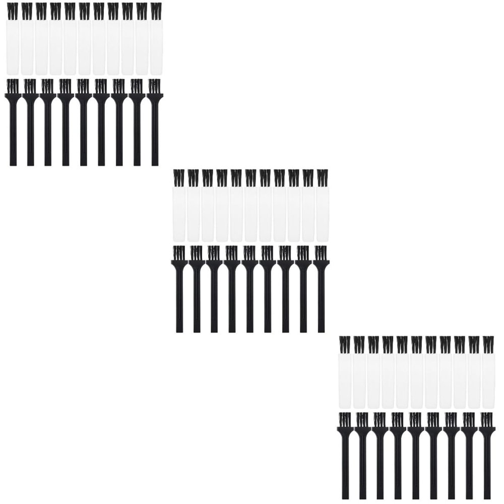 Beaupretty 90pcs Small Gap Beard Brush for Men Clipper Brush Cleaner Electronic Cleaning Tool Hair Barber