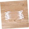 Beavorty 100pcs Wooden Stick Double-Tipped Swabs Makeup Beauty Applicators for Face Body Safe Material view 2