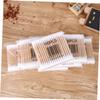 Beavorty 100pcs Wooden Stick Double-Tipped Swabs Makeup Beauty Applicators for Face Body Safe Material view 4