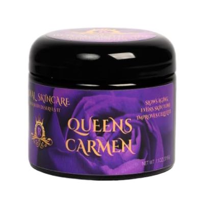 Carmen, Royal Skincare, Queens Premium Body Butter for Women, Hydrating Firming Skincare for Dry Skin, Cellulite, Stretch Marks, or Uneven Tone, Restores Soft Supple Firmness, 8 oz (12oz)