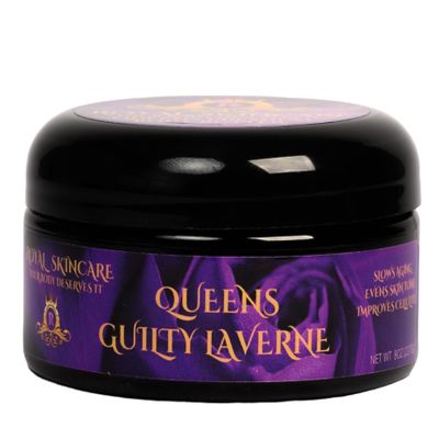 Guilty Laverne, Royal Skincare Premium Body Butter for Women, Hydrating and Firming Skincare for Dry Skin, Cellulite, Stretch Marks, or Uneven Tone, Restores Soft Supple Firmness, 8 oz, 12 oz. (8oz)