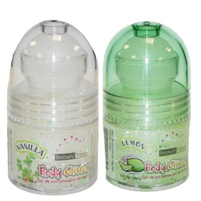 Prestige Biatta Women's 2 PC Set Roll On Vanilla/Lemon Scented Body Glitter