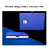 Massage Table Portable, 2-Section Portable Lash Bed for Eyelash Extensions Beauty Tattoo Table, with Artificial Leather and Humanized Head Hole, Spa Bed (Color : Blue) view 3