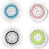 Brushot Brush Head Replacements Set Compatible with Clarisonic Mia 1, Mia 2, Mia Fit, Alpha Fit, Smart Profile Uplift and Alpha Fit, 4 Pack view 1