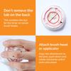 Brushot Brush Head Replacements Set Compatible with Clarisonic Mia 1, Mia 2, Mia Fit, Alpha Fit, Smart Profile Uplift and Alpha Fit, 4 Pack view 4
