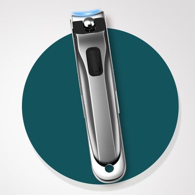 GIFTZS Portable Splash-Proof Nail Clippers, Comes with Nail File, Sharp and Durable, Nail and Toenail Grooming Practical Tool
