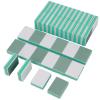 ZinNen RHAIYAN 100Pcs/Pack White Green Double Sided Nail Buffer 400/3000 Gel Buffing Nail File Sanding Lime A Ongle Care Tools Accessories Specific view 4