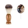 BBAUER 1pc Wooden Handle Beard Brush Beard Comb for Men Long Beard Grooming and Shaping Salon Hair Removal Brush Cutting Kits Accessories view 3