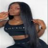 13x4 Hd Lace Frontal Wig, Preplucked, Bleached Knots, Undectectable Lace (Straight) (30 Inch, 13x4 Lace, Jet Black) view 3