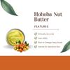 SULU ORGANICS Golden Jojoba Butter- 100% Pure Unrefined Cold Pressed Simmondsia Chinesis Butter (2 lbs) view 2
