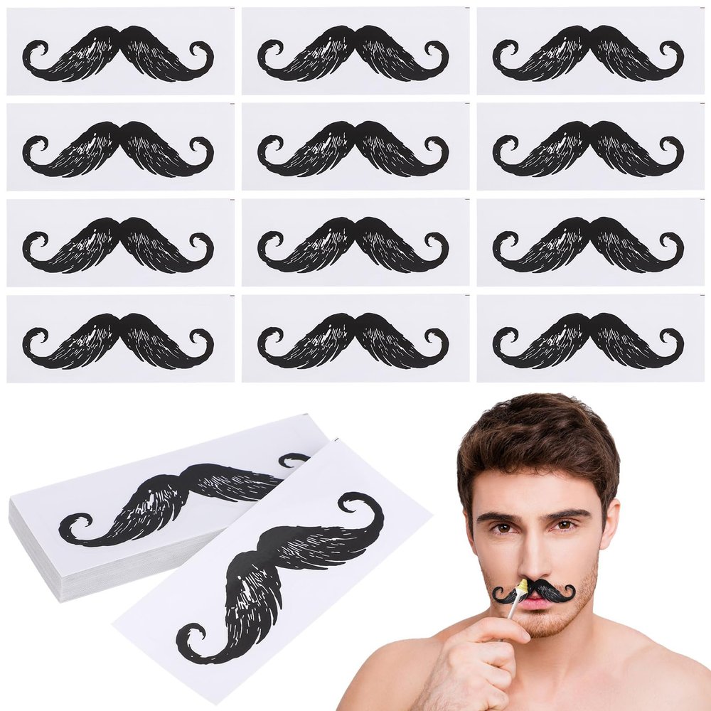 FOMIYES Nose Hair Kit - 50Pcs Self-Adhesive Wax Strips for Gentle Hair Removal Perfect for Nose and Eyebrow Areas Skin-Friendly Pp Material Easy to Use at Home or Salon