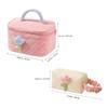 Beavorty 2pcs Portable Makeup Bag Cute Cosmetic Organizer for Travel and Home Large Capacity Toiletry Bag and Versatile Storage for Makeup Jewelry and More view 2