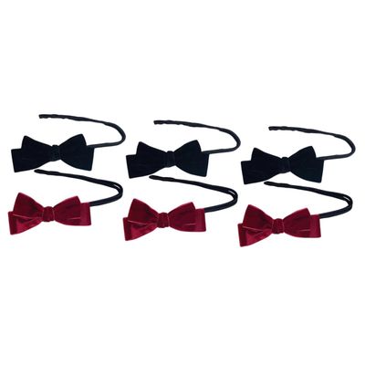 Beavorty 6pcs Bowknot Hair Bun Maker Vintage Style Hair Donut Former for Elegant Updos for Daily Wear Parties Weddings Lightweight and Comfortable