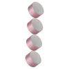 Beavorty 4pcs Foot File Hair Eraser Callus Remover and Pedicure Tool for Smooth Feet Exfoliating File for Dead Skin Removal Rose Gold Design view 1