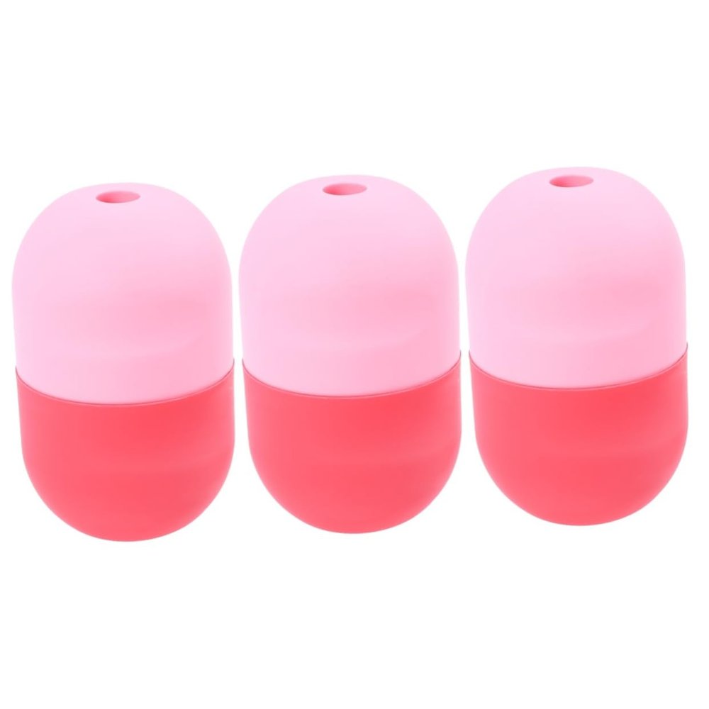 Beavorty 3pcs Facial Massage Silicone Cold Compress Tool for Skin Care Reduces Puffiness Promotes Circulation Reusable Facial Massager for Home