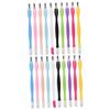 Beavorty 30pcs Cuticle Remover Dual-ended Nail Art Tools Professional Nail Care Supply for Home Salon Use Easy to Use Dead Skin Trimmer view 1