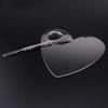 1PC Stainless Steel Heart-Shaped Nail Art Display Cosmetic Makeup Palette Spatula Tool for Nail Art Eye Shadow Eyelash Beauty Accessories view 3