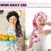 2 Pcs Long Kids Bonnets for Girls,Silky Satin Bonnet for Sleeping Kid, Bonnet for Kids' Braids,Long Hair view 4