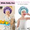 3 PCS Kids Bonnets for Girls,Silk Bonnet for Kid Toddlers Sleeping,Small Sleep Cap for Boys view 4