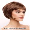 Bundle - 4 Items: Nell Wig by Rene of Paris, Christy's Wigs Q & A Booklet, Synthetic Shampoo & Wide Tooth Comb - Color: Shaded Amber view 4