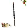 Beavorty Dual-ended Nail Brush Tool with Flat and Brush Tips for Uv Gel Nail Extension for Art and Manicure Convenient Pen Design with Protective Caps view 3