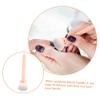 Beaupretty 3pcs Travel Makeup Brushes Eyeshadow Makeup Brush for Nail Art Supply for view 2