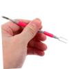12 Pcs Double-headed Steel Push Cuticle Pusher for Nail Stainless Steel Cuticle Pusher Nail Cleaner Tool Pedicure Tools Cuticle Cleaning Pusher Cuticle Trimmer view 3