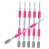 12 Pcs Double-headed Steel Push Cuticle Pusher for Nail Stainless Steel Cuticle Pusher Nail Cleaner Tool Pedicure Tools Cuticle Cleaning Pusher Cuticle Trimmer view 4