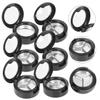 Beavorty 12pcs Makeup Cosmetics Round Shaped Design Unique Compact Storage Box for Women for Special Occasions view 3