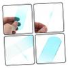 Beavorty 4pcs Professional Glass Nail Files Coarse Nail File Buffer for Easy Manicure Portable Convenient for Home Travel for Women Art Enthusiasts view 3