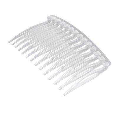 Beavorty 40pcs Transparent Plastic Hair Combs for Women Insert Combs for Everyday Use and Styling Elegant Hair Accessories for Girls