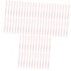 FOMIYES 300pcs Eyelash Comb Makeup Brush Combination Single-sided Eyelash Brush for Mascara Eyebrows Repair Smooth Edges Random Color view 1