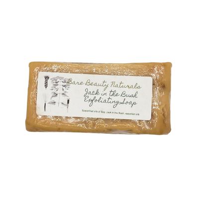 Bare Beauty Naturals 100% Natural Jack in the Bush Antioxidant Tea Soap // Healthy Aging // backne treatment // prevent skin cell damage (Subway cut 15-16.9 oz, Shaving Brush + Bowl)