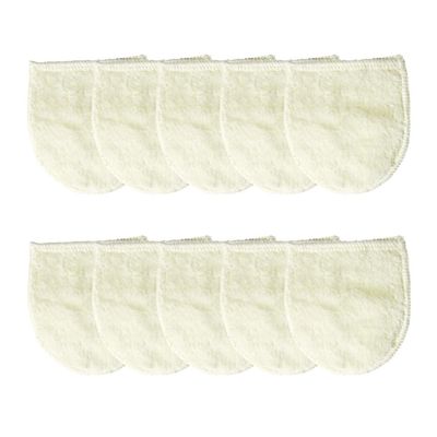 10 pcs, Face-specific cleansing towel for fine cleansing, Microfiber Towel, Remove makeup residue even from hard-to-reach areas, Reusable cleansing pads, Individual packaging, Made in Korea